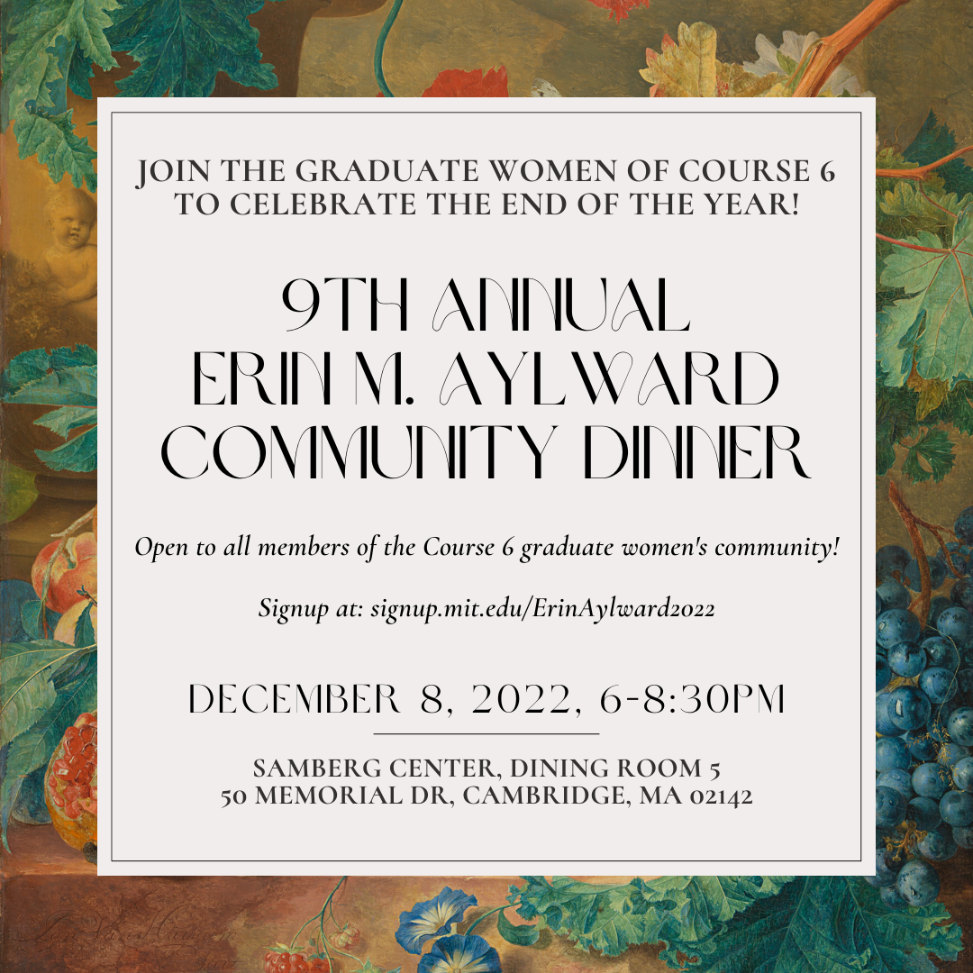 9th Annual Erin M. Alyward Memorial Dinner Flyer
